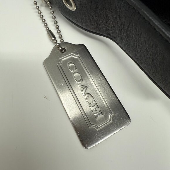 Coach Vintage Slim Legacy Slim Hobo Bag Black Leather Crossbody 9177 Handbag - Picture 9 of 9